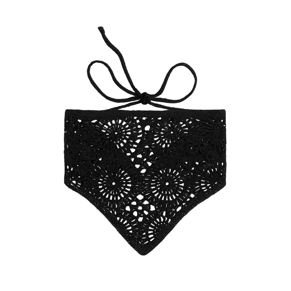 PAÑUELO BANDANA TEJIDA CROCHET