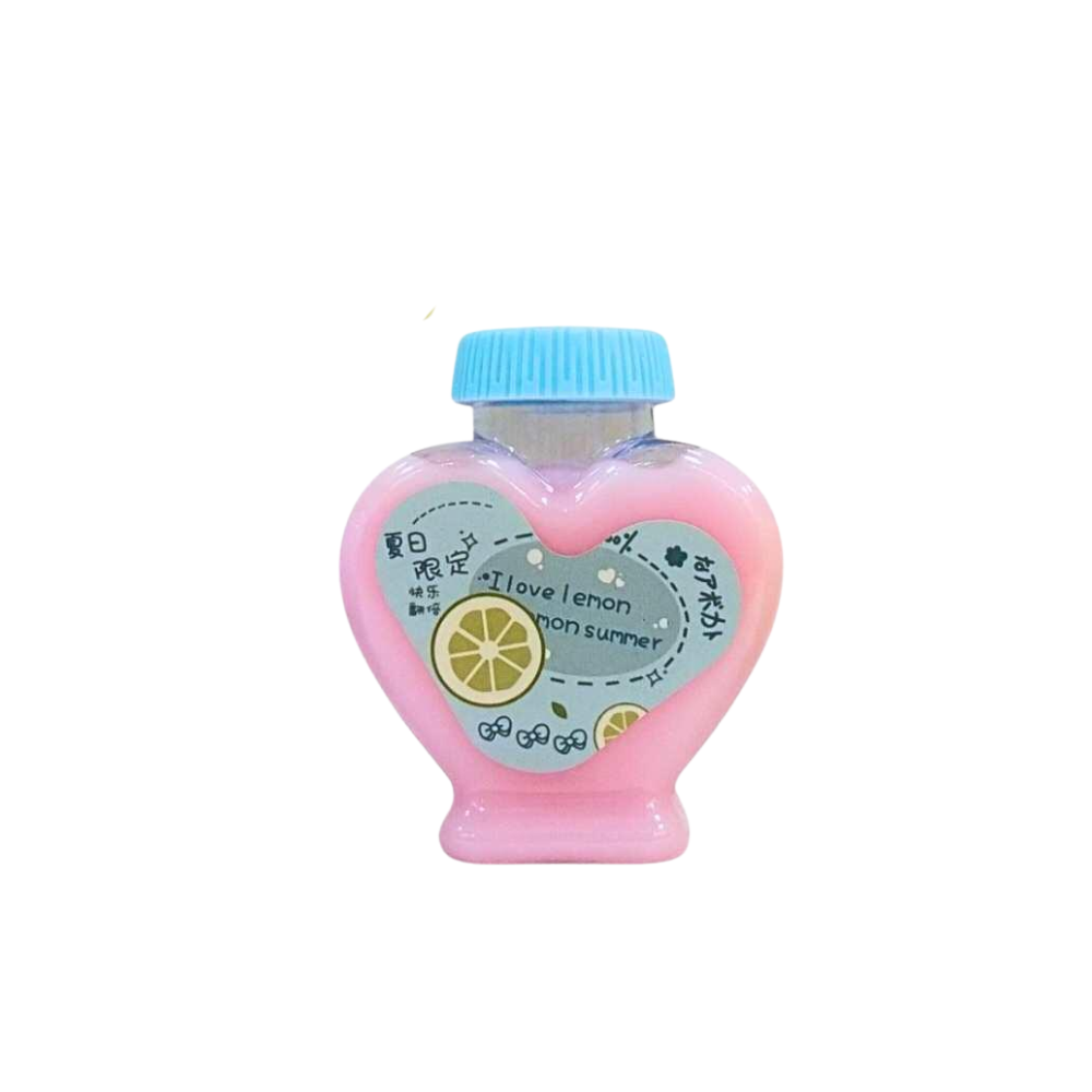 SLIME FORMA CORAZON COLOR PASTEL