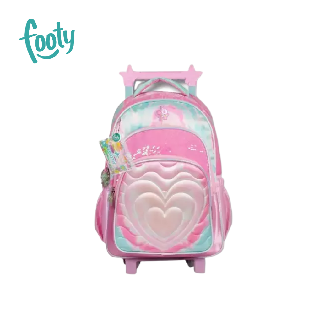 MOCHILA 18" CARRITO HEART FOOTY