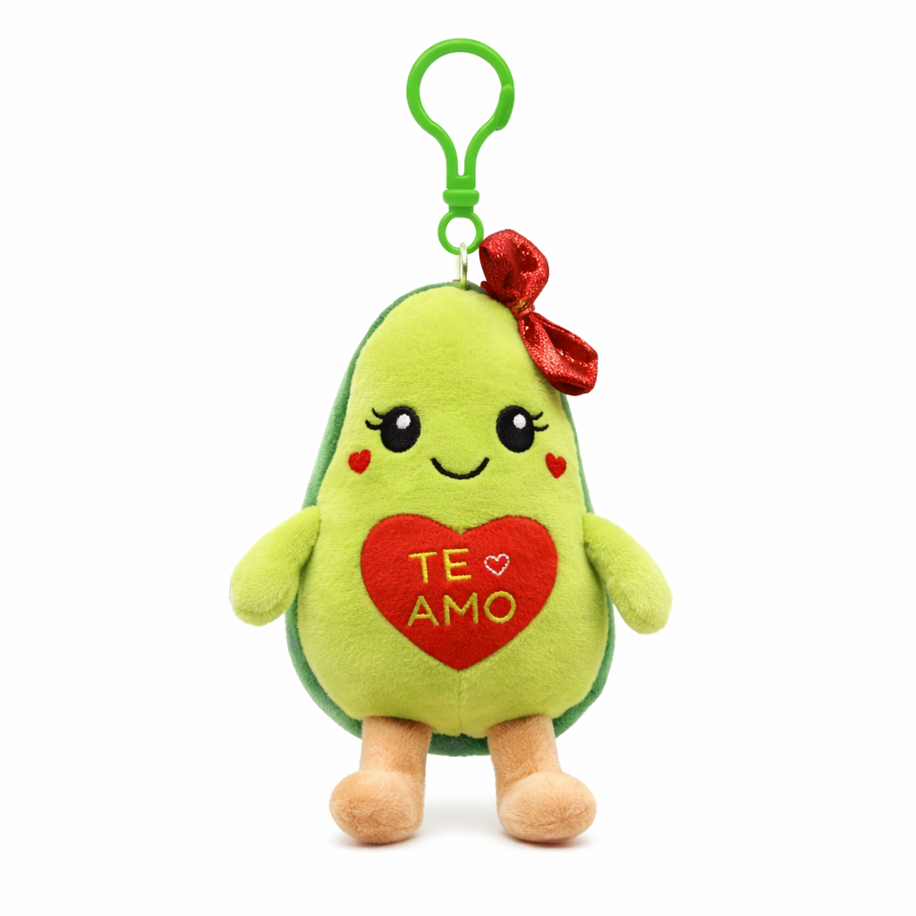 LLAVERO CHARM PELUCHE PALTA CORAZON