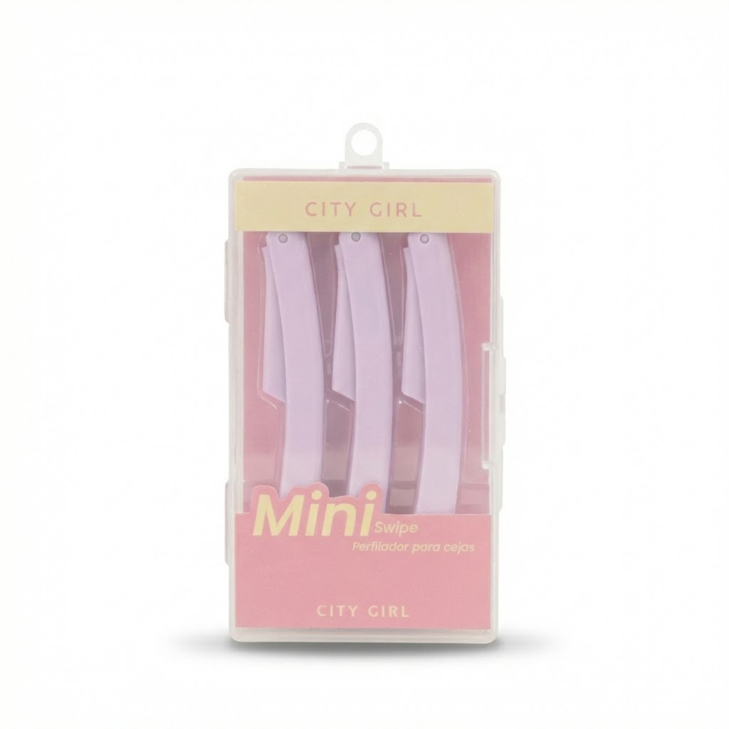 PERFILADOR DE CEJAS CON PACKAGING 3 PIEZAS