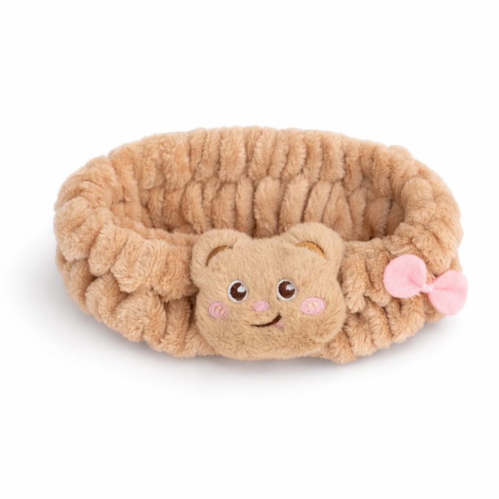 VINCHA SKINCARE  KAWAII CON PELUCHE