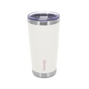 VASO TERMICO COLOR LISO Y TAPA TRENDY