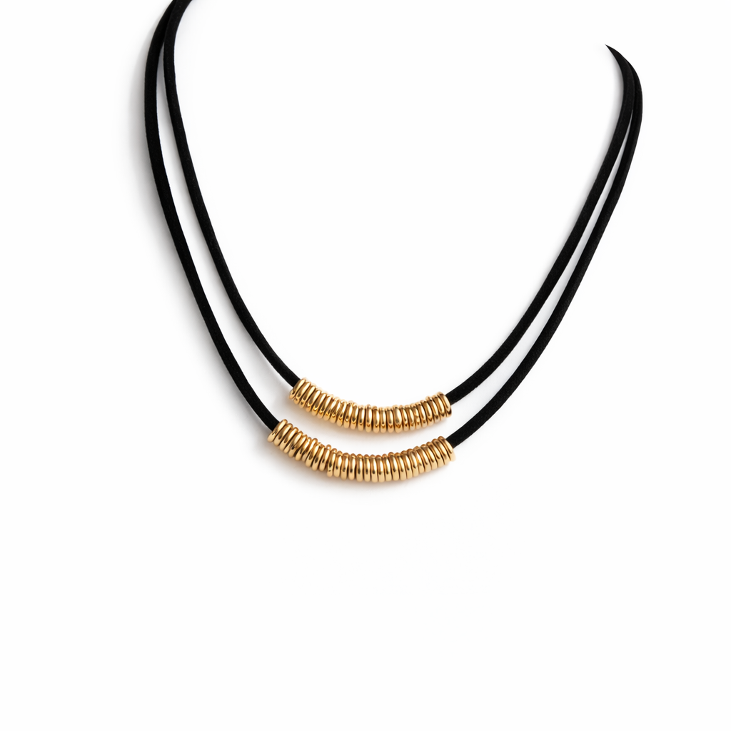 COLLAR DOBLE CON DIJE ANILLO