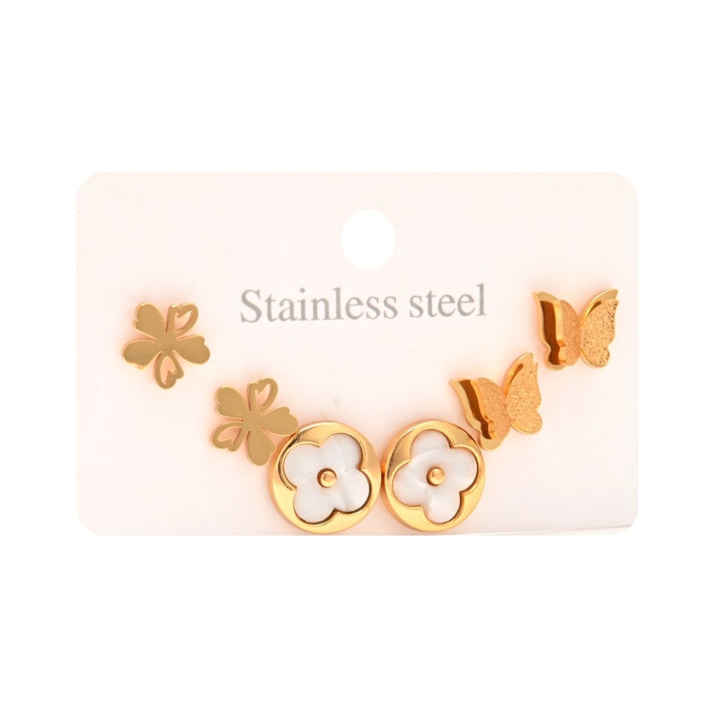 SET AROS X3 PASANTE ACERO QUIRUGICO