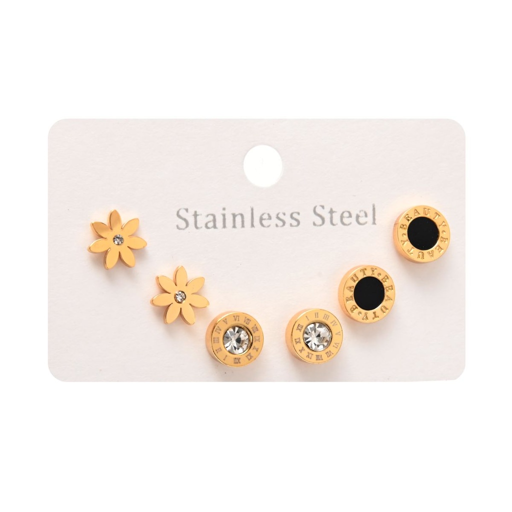 SET AROS X3 PASANTE ACERO QUIRUGICO