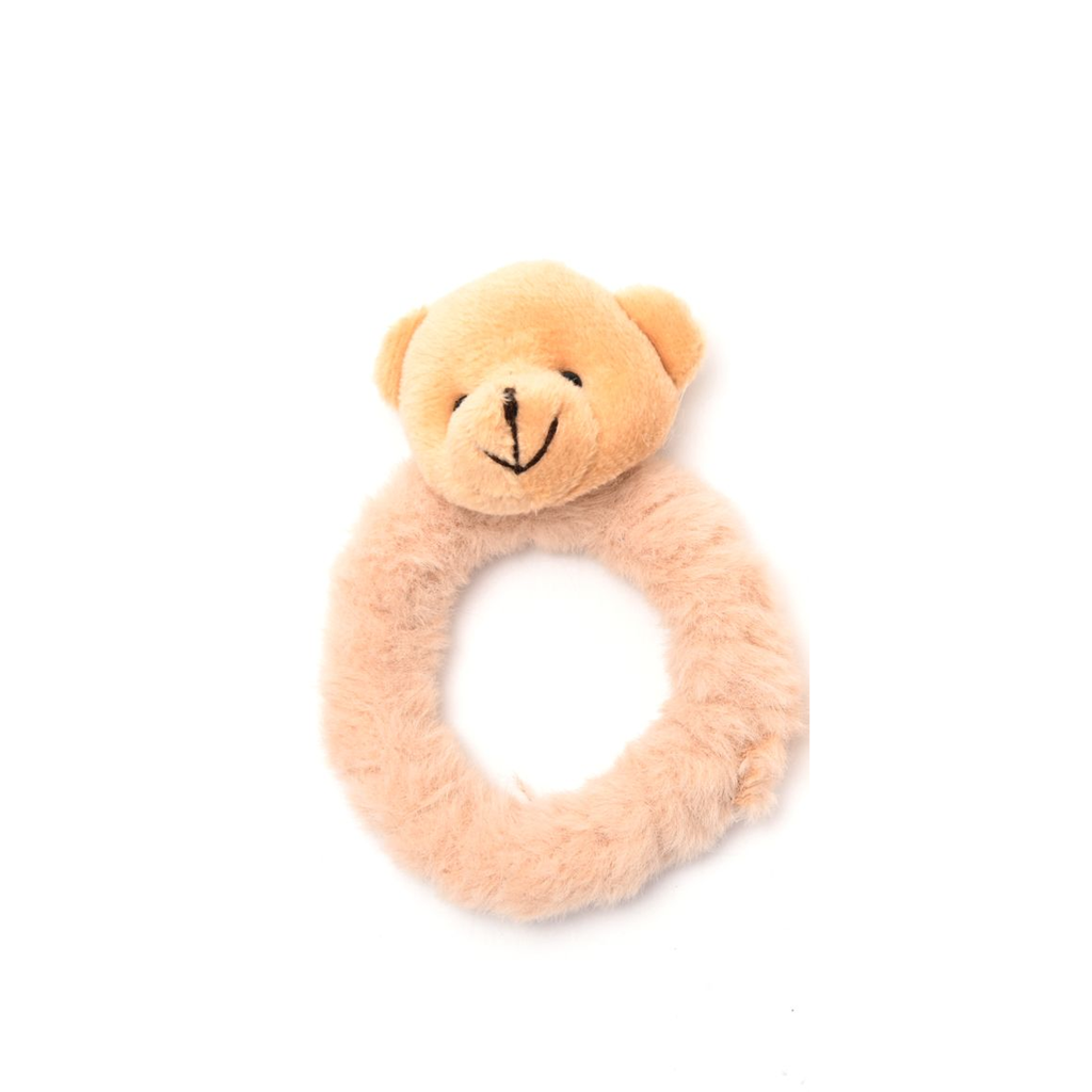 COLERO SCUNZI PELUCHE APLIQUE OSO