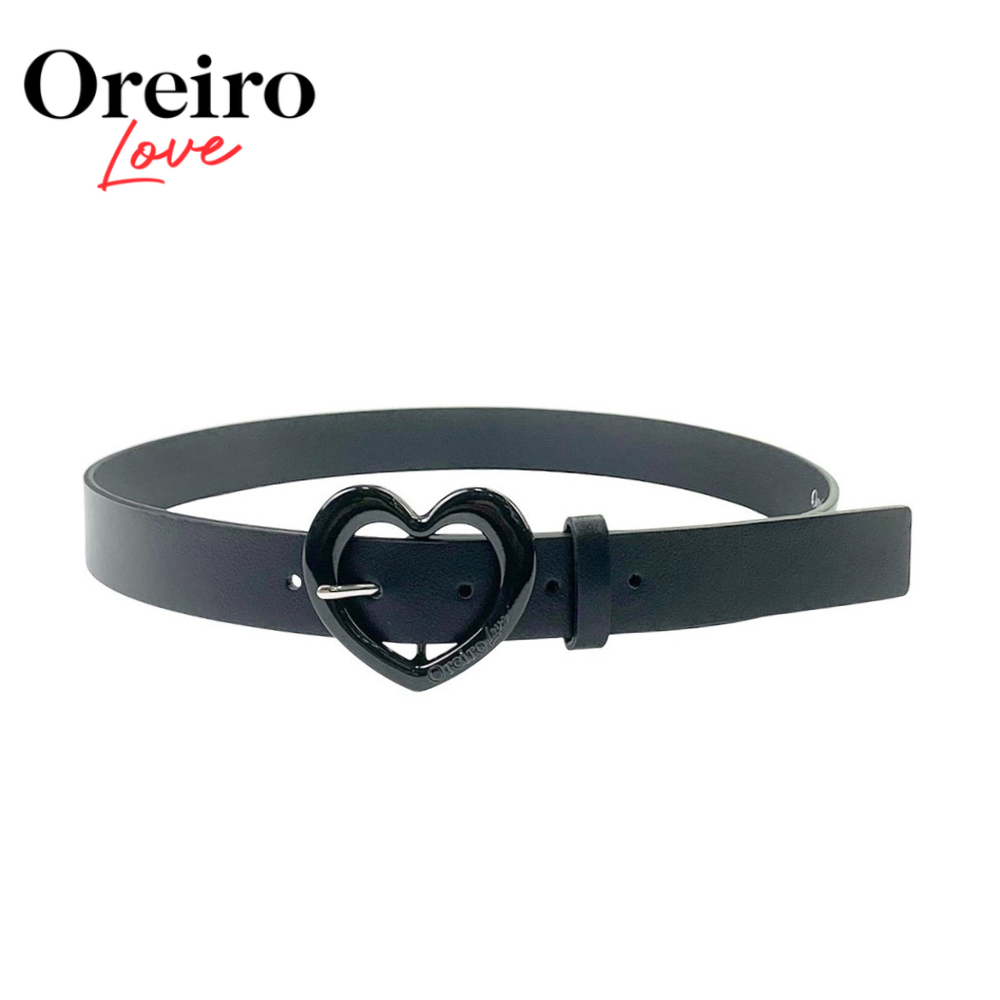 CINTO HEBILLA ANCHA CORAZON OREIRO LOVE