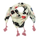 CHALINA FLORES TROPICALES 110X110CM