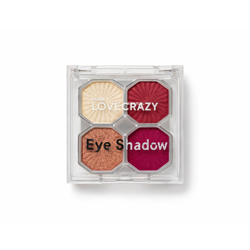 SOMBRA PARA OJOS 4 COLORES LOVE CRAZY