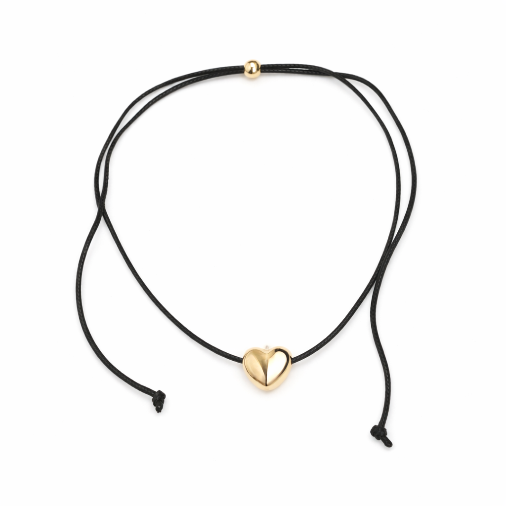 COLLAR CHOKER DIJE DE CORAZON