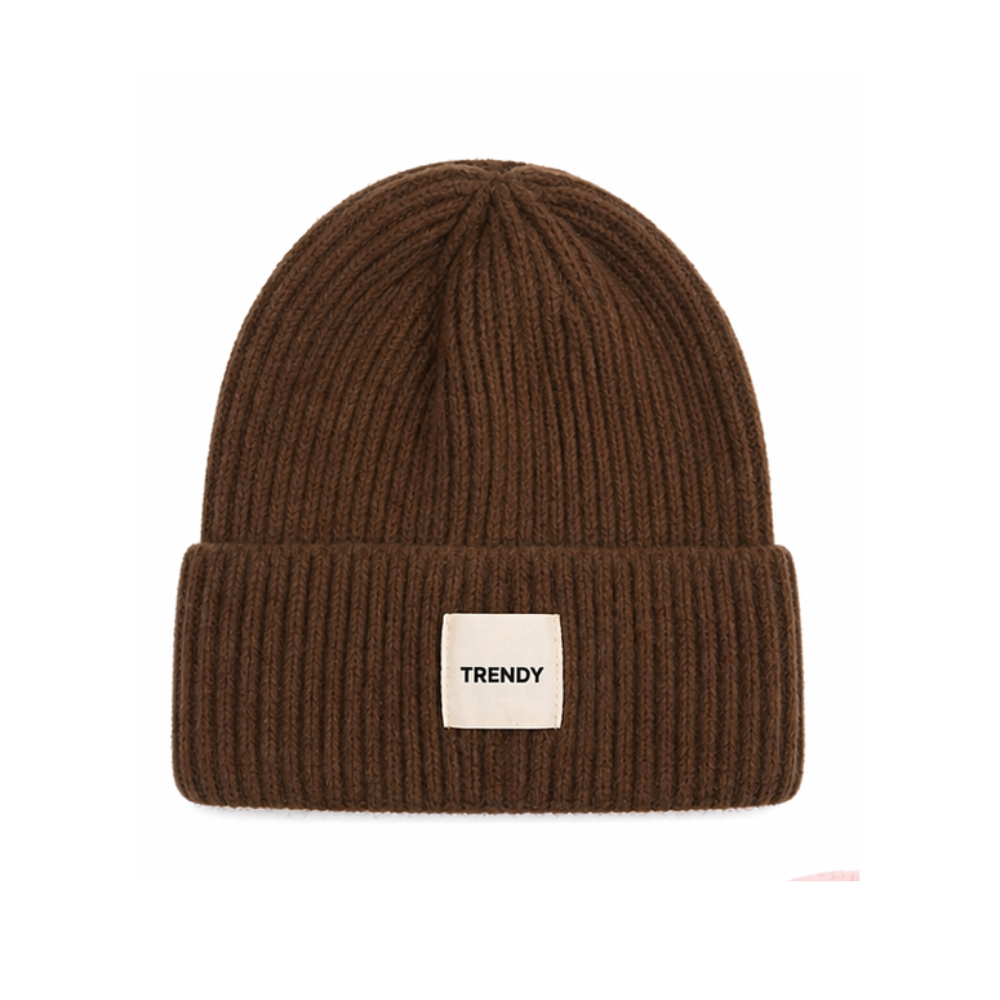 GORRO ETIQUETA FRONTAL TRENDY