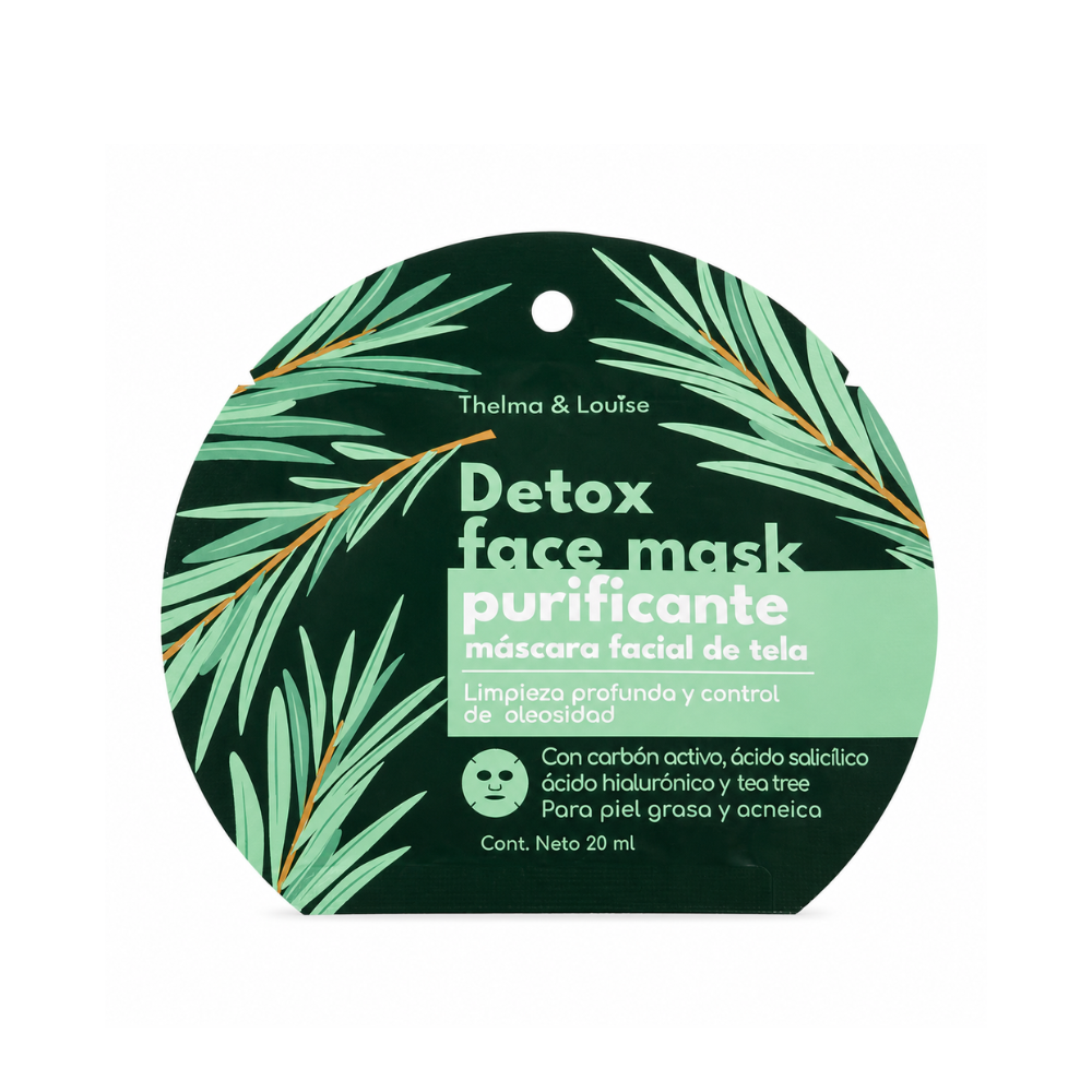 MASCARA FACIAL PURIFICANTE CARBON ACTIVADO TYL