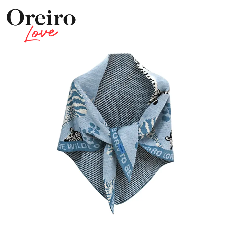 BUFANDA TRIANGULAR OREIRO LOVE
