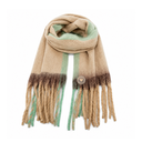 BUFANDA NUBE CUADRILLE APLIQUE TRENDY
