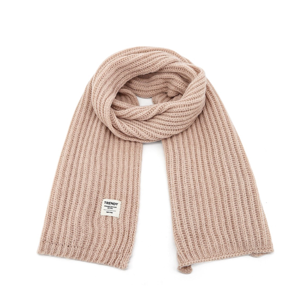 BUFANDA LINEAS COLOR LISO TRENDY