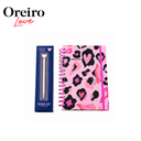 SET CUADERNO A5 + BIROME OREIRO LOVE