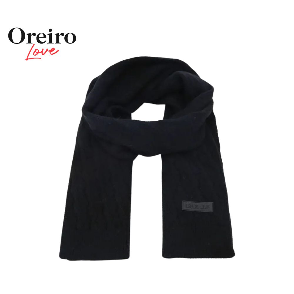 BUFANDA APLIQUE FRONTAL OREIRO LOVE