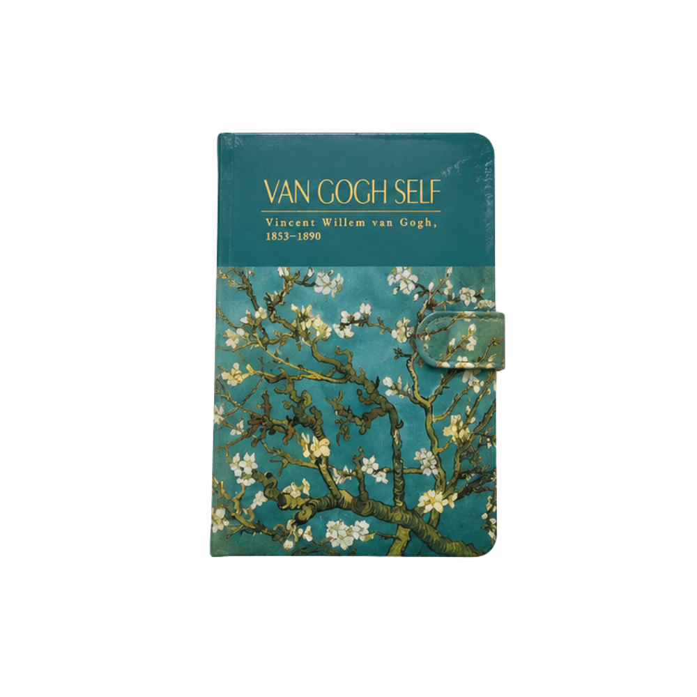 LIBRETA VAN GOGH CIERRE CON IMAN