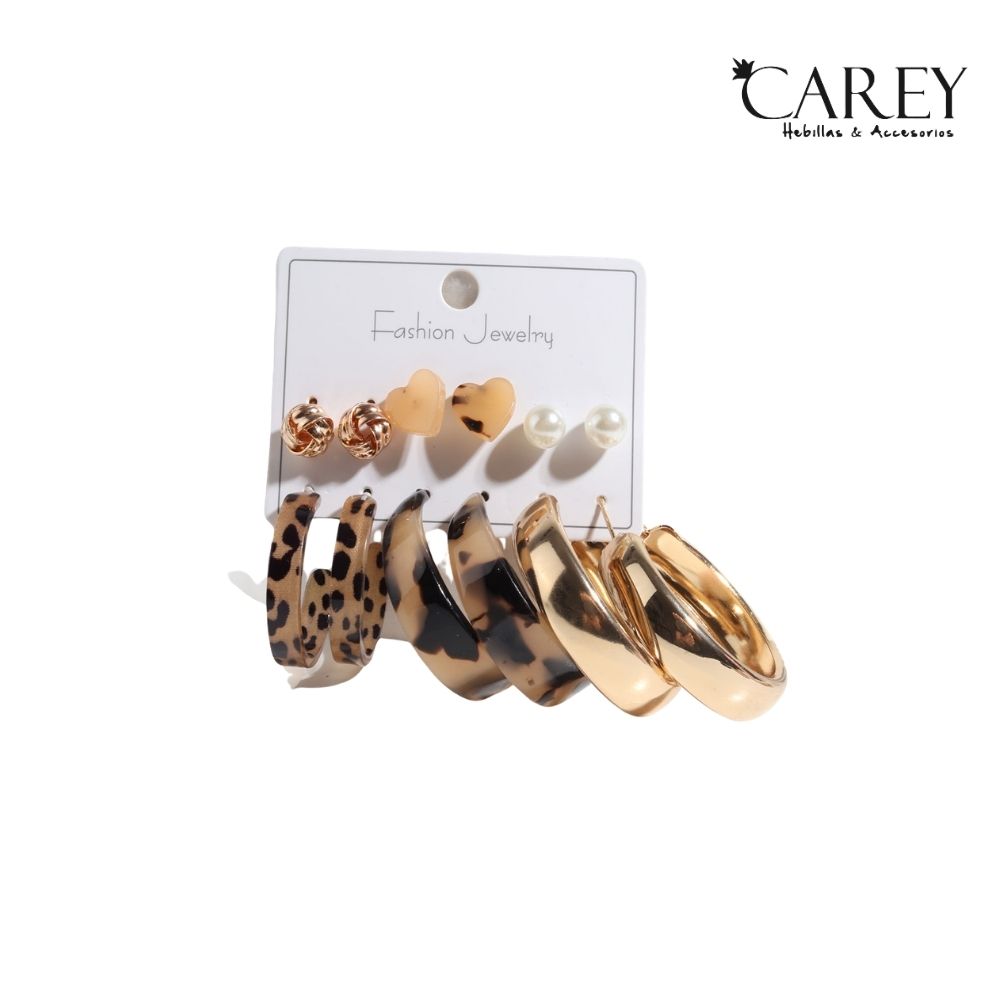 SET AROS MIX TENDENCIA X6 CAREY