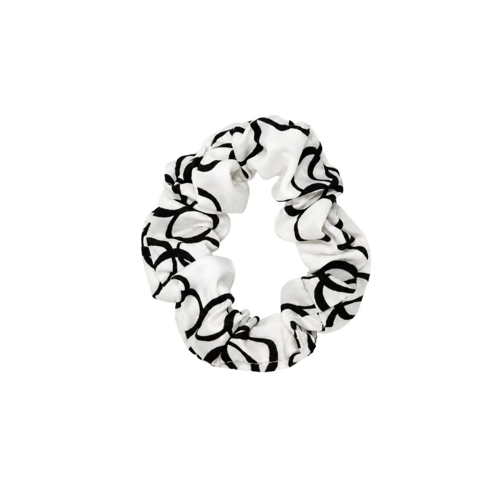 COLITA SCRUNCHIE DISEÑO ABSTRACTO