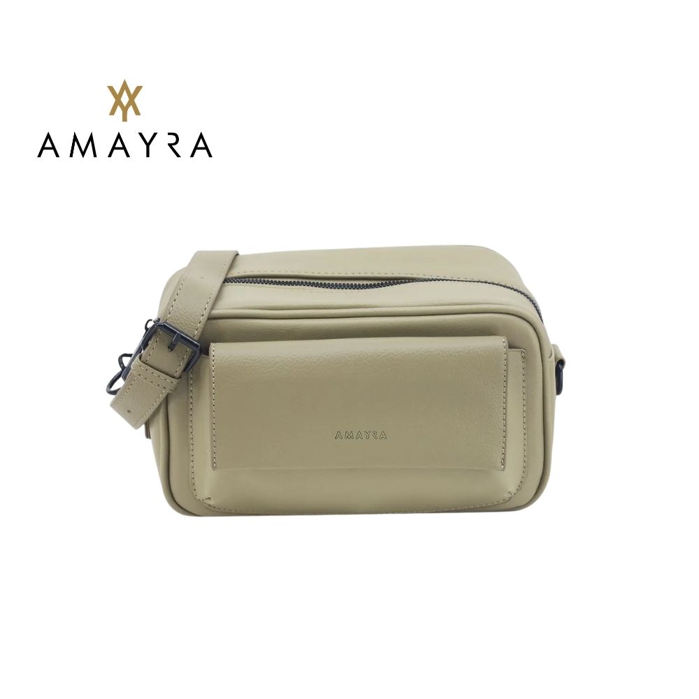 MINI BAG DOBLE COMPARTIMIENTO Y SOLAPA FRONTAL AMAYYRA