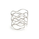 BRAZALETE ANCHO DISEÑO DE ONDAS