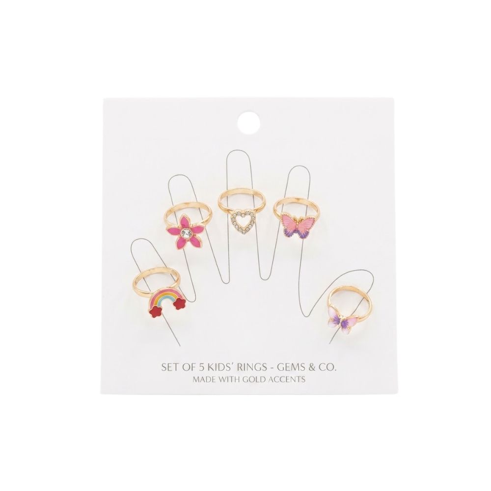 SET X5 ANILLOS INFANTILES