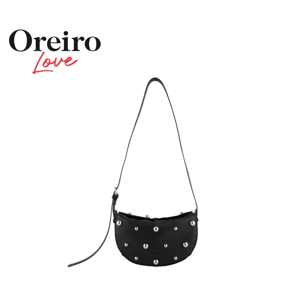 CARTERA BANDOLERA CON TACHAS OREIRO LOVE