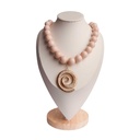 COLLAR CHICLE N°18 CON DIJE ESPIRAL CAREY