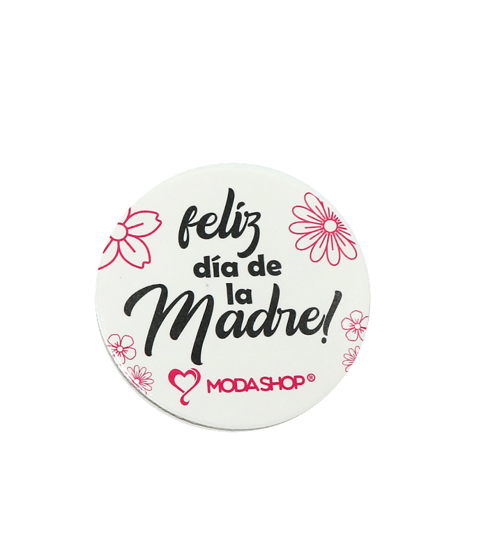 CARTON REDONDO 5cm DIA DE LA MADRE