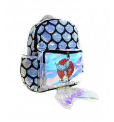 MOCHILA SIRENA HOLOGRAFICA CON LENTEJUELAS