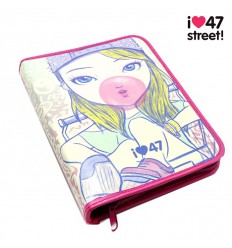 [L1287] CARTUCHERA 1 PISO PVC 47 STREET