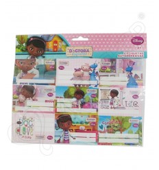 [4472] ETIQUETAS AUTOADHESIVAS POR 9 UNIDADES DOCTORA JUGUETES