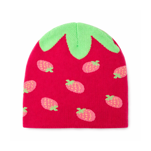 [32343] GORRO ROCKY INFANTIL ESTAMPA FRUTILLA