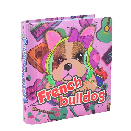 [35276] CARPETA 3 ANILLOS CARTONE FRENCHIE