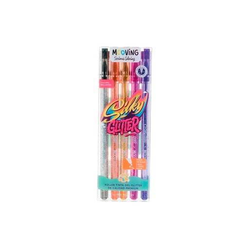[35378] ROLLER BIROME TINTA GLITTER X5 MOOVING