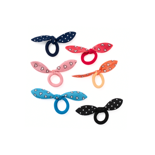 [34642] COLERO ELASTICO CHICO ESTAMPADO X6