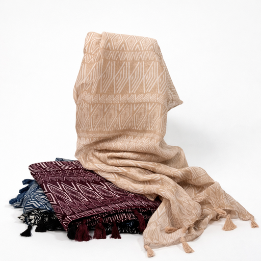 [35813] CHALINA AMPLIA ESTAMPA GEOMETRICA