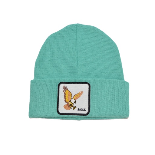 [36765] GORRO DE LANA PARCHES VARIADOS