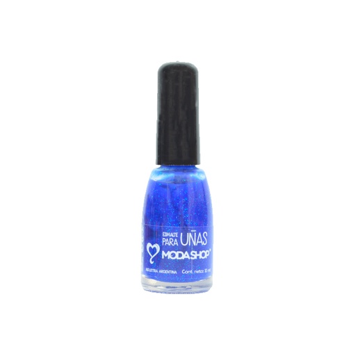 [37360] ESMALTE MODASHOP AZUL FRANCIA CON BRILLO