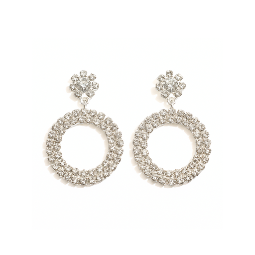 [38732] AROS PASANTE CON STRASS REDONDO