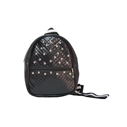 [39529] MOCHILA CON TACHAS Y CORREA SUBLIMADA.