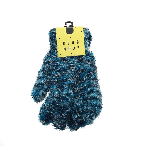 [40311] GUANTES TEEN DE PLUSH CON RAYAS #25