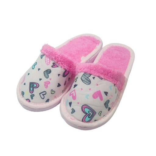 [40937] PANTUFLA ESTAMPADA CON CORDERITO 37-38 #25