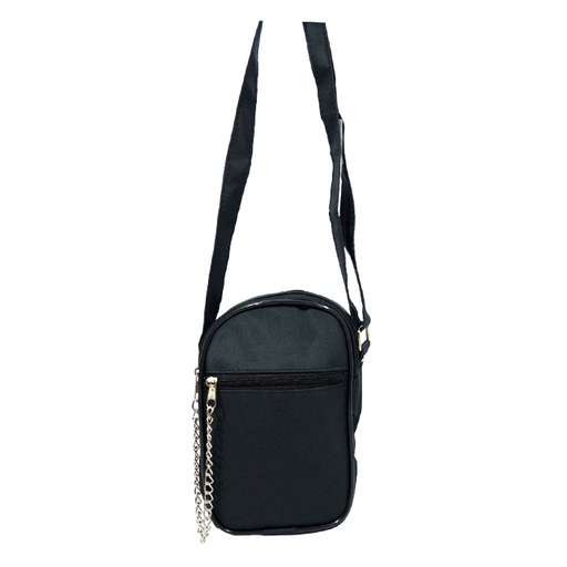 [41700] PORTACELULAR CON CADENA TELA IMPERMEABLE.