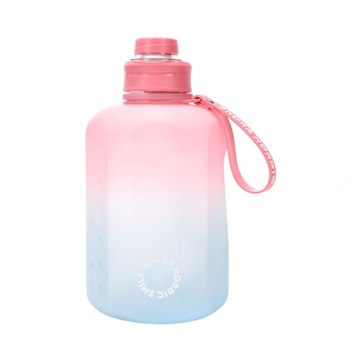 [42046] BOTELLON MOTIVACIONAL DEGRADE MULTICOLOR 2500ML
