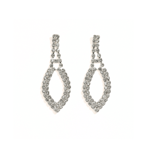 [42529] AROS COLGANTES CON STRASS GOTA