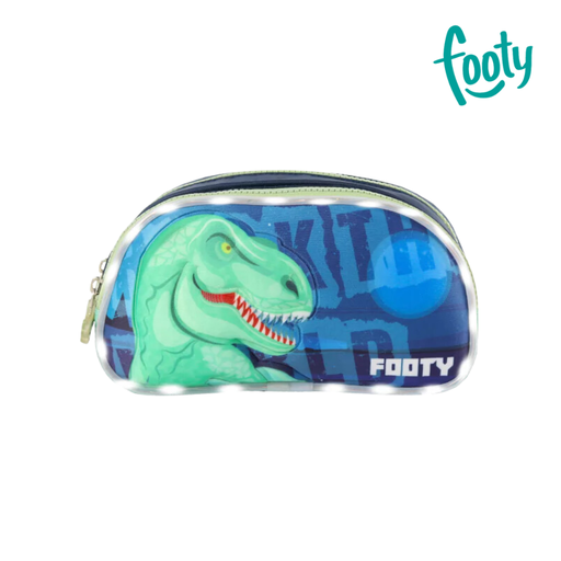 [43324] CARTUCHERA LUZ LED DINO FOOTY