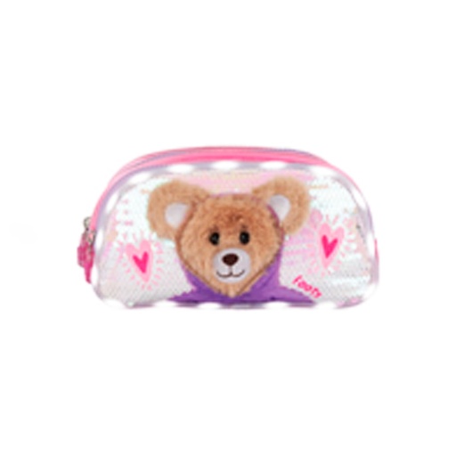 [43377] CARTUCHERA CON LED TEDDY